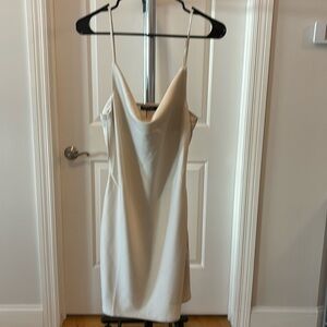 Nasty gal silk mini dress cowl neck